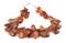 The Bead Chest African Carnelian Beads - Full Strand of Authentic Gemstone Beads from Ghana (Medallion)